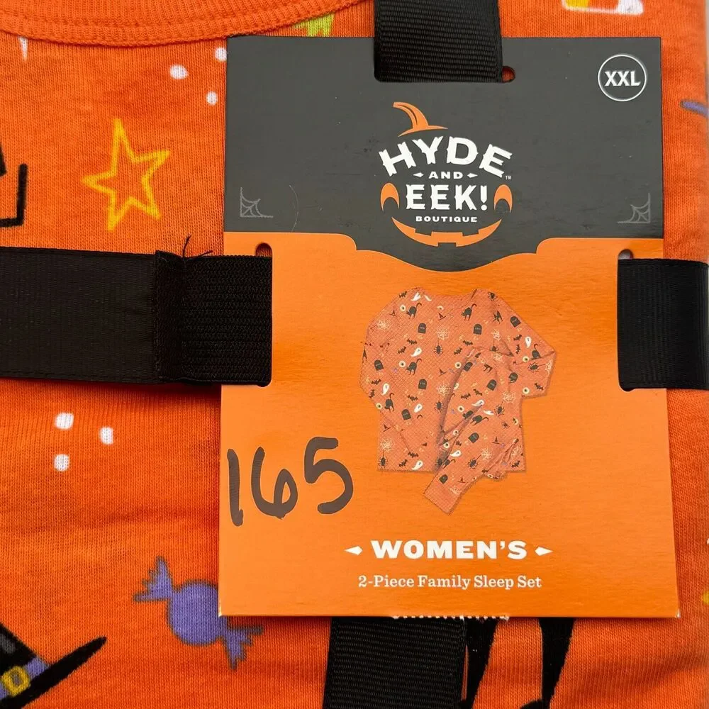 NWT‎ Hyde & EEK! Plus Size Halloween Pajama Set XXL Family Matching